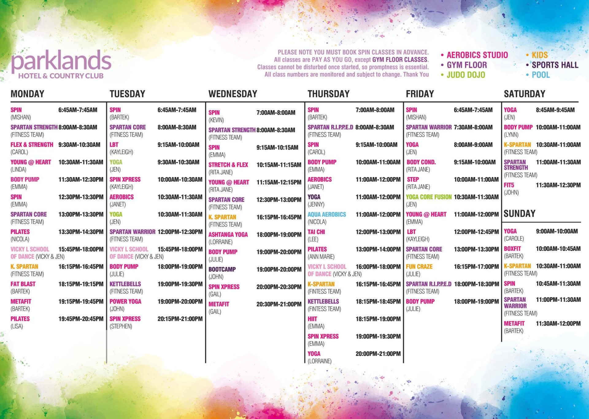 Gym Parklands Country Club